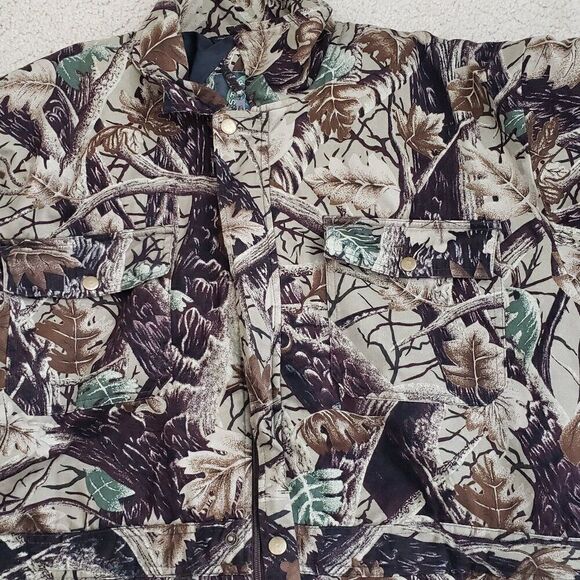 Master Sportsmans Prestige Insulated Camo Coveralls Mens XXL Hunting Winter - Picture 7 of 12